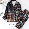 Spicy Pisces Blood Sucker Its Drutal Out Here Girl Design Pajamas Set