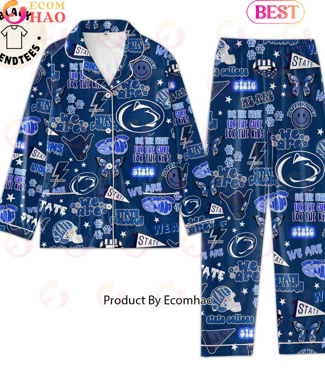 Sophies Music Everything Is Magical When It Snows Christmas Design Pajamas Set