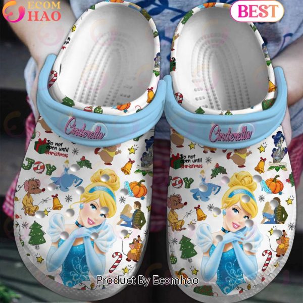 Cinderella Do Not Open Until Christmas Crocs