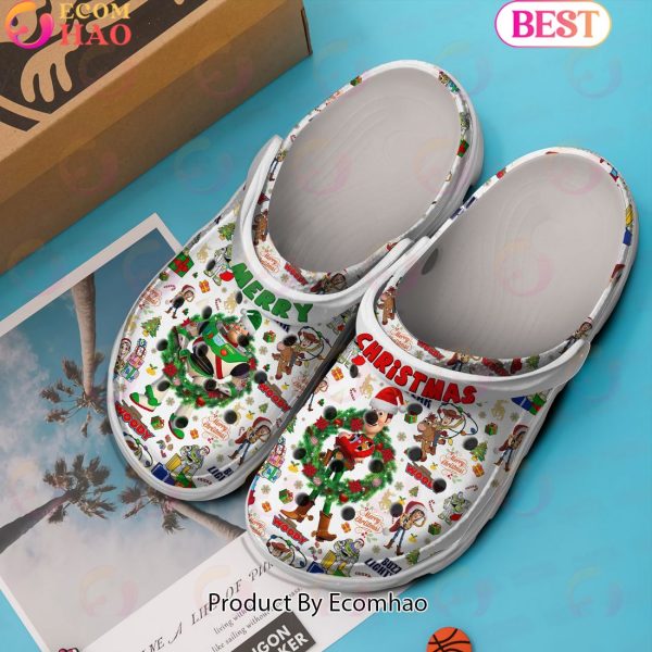 Merry Christmas Buzz Lightyear Woody Crocs