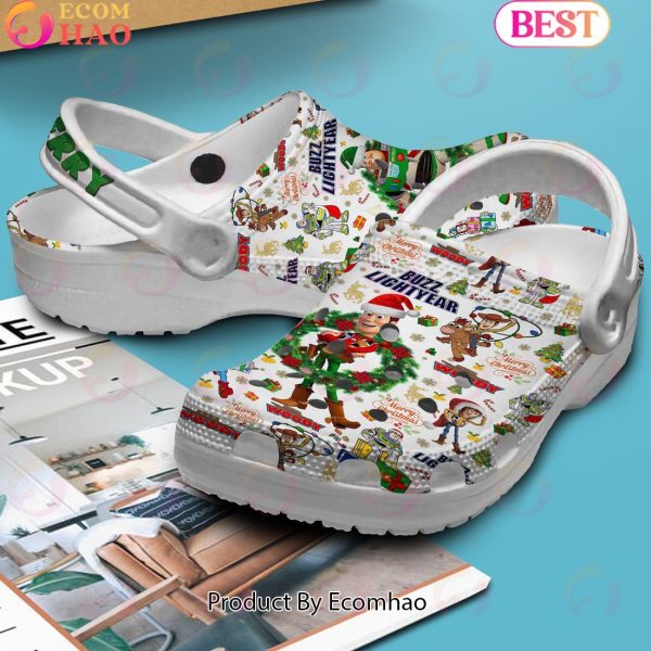 Merry Christmas Buzz Lightyear Woody Crocs