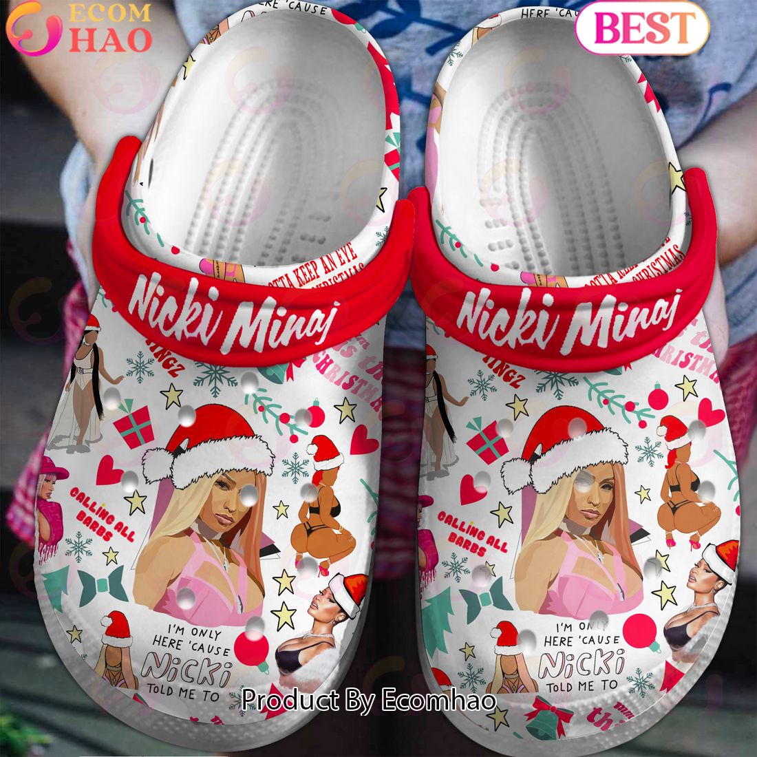 Nicki Minaj Calling All Barbs I’m Only Here ‘Cause Nicki Told Me To Crocs