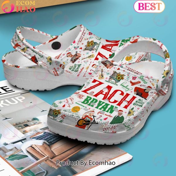 Zach Bryan Snow American Heartbreak Crocs