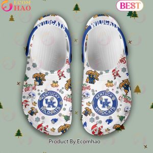 NCAA Kentucky Wildcats Merry Christmas Crocs