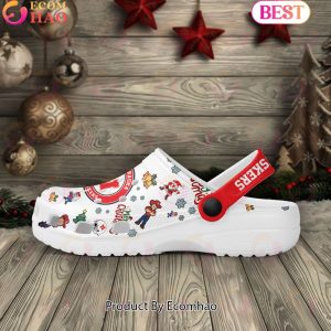 NCAA Nebraska Cornhuskers Merry Christmas Crocs