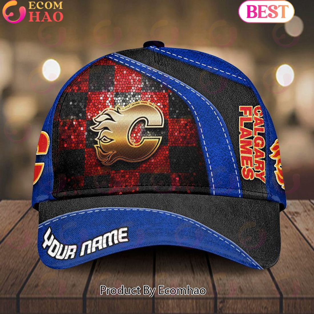 NHL Calgary Flames Glitter Classic Cap