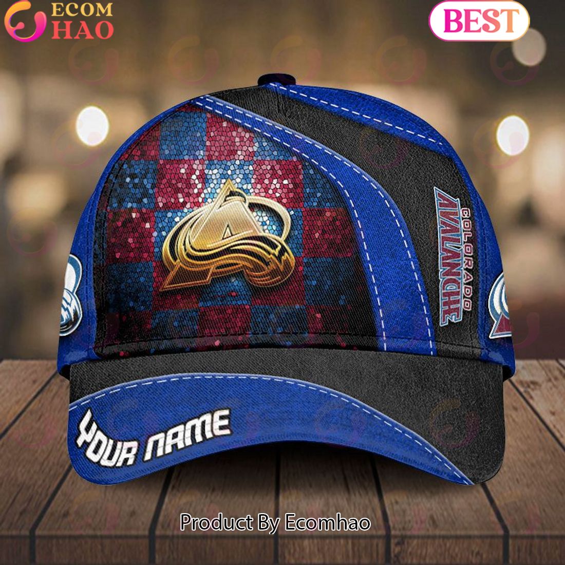 NHL Colorado Avalanche Glitter Classic Cap