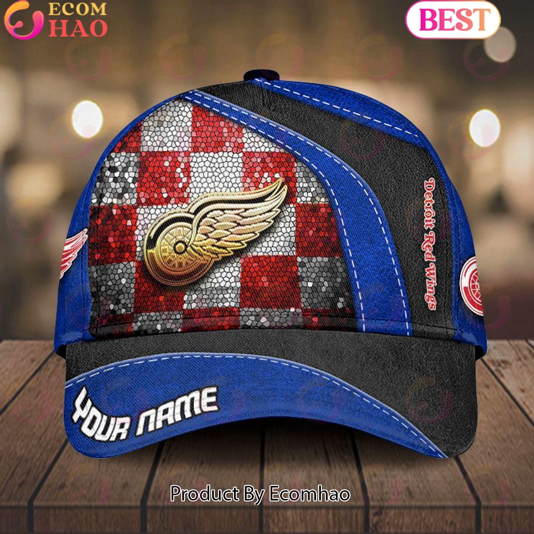 NHL Detroit Red Wings Glitter Classic Cap