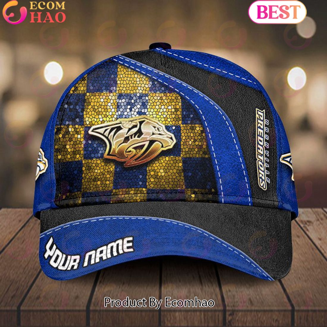 NHL Nashville Predators Glitter Classic Cap