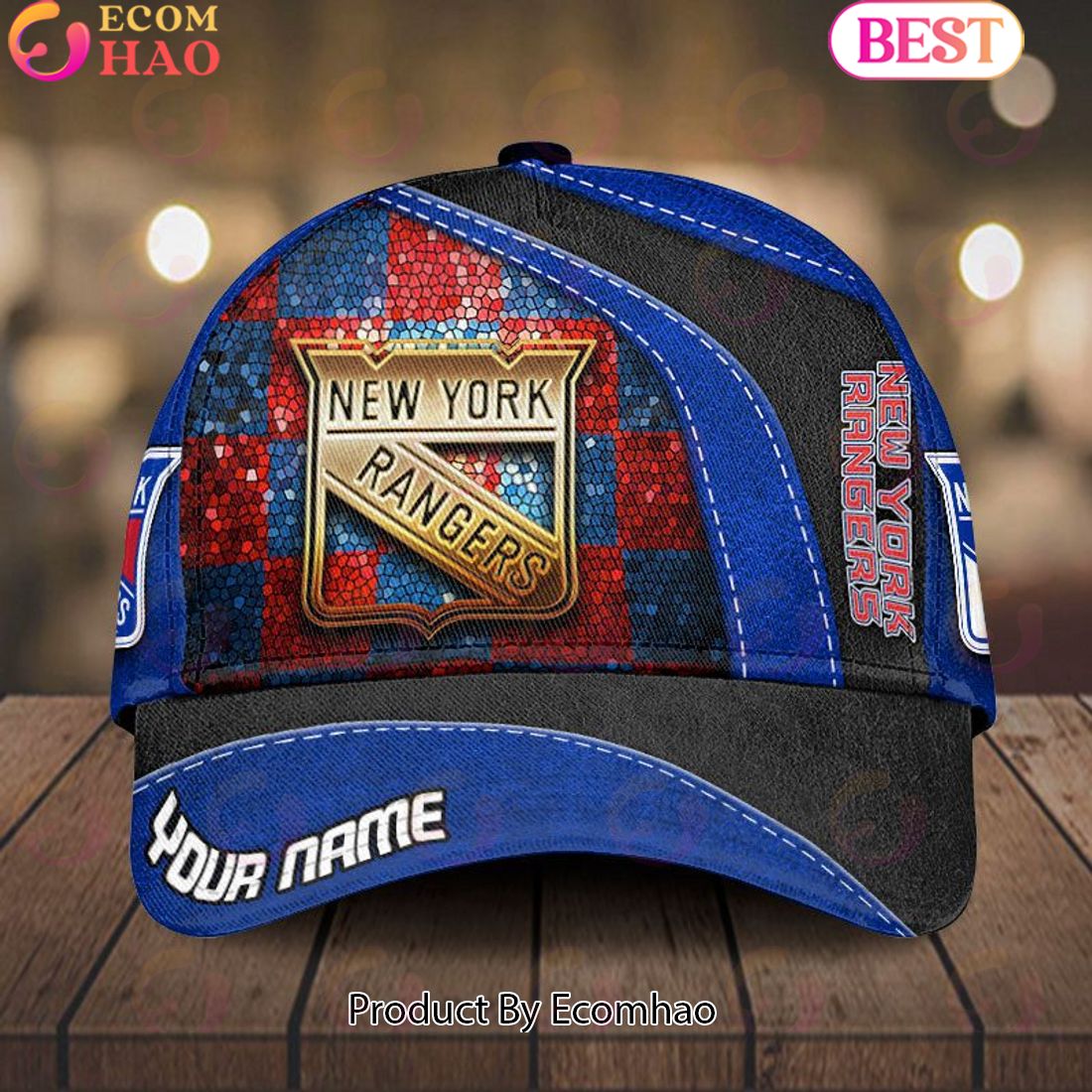 NHL New York Rangers Glitter Classic Cap