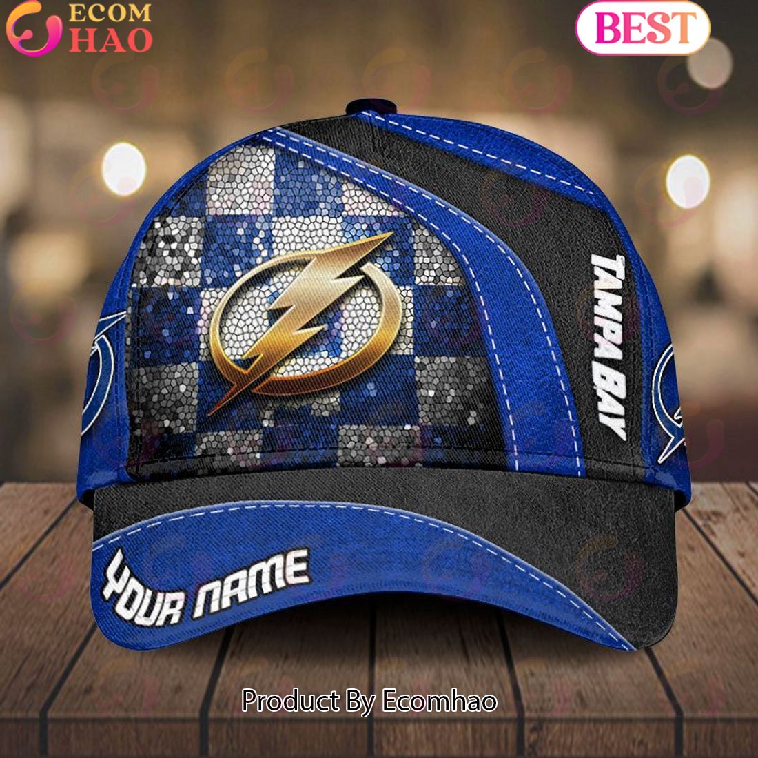 NHL Tampa Bay Lightning Glitter Classic Cap