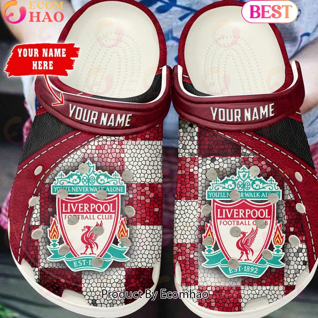 Liverpool EPL Clog Shoes Glitter