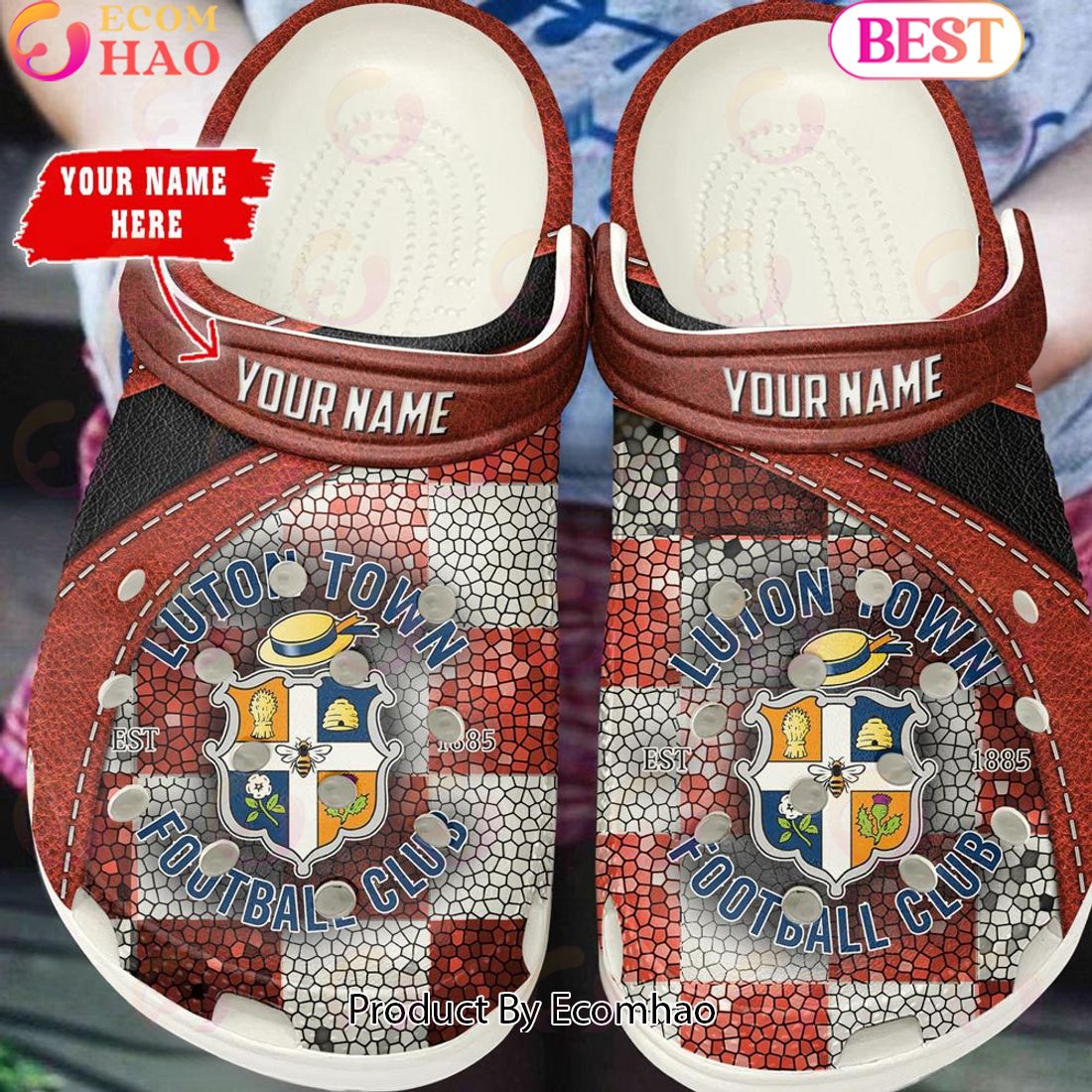 Sheffield United EPL Clog Shoes Glitter