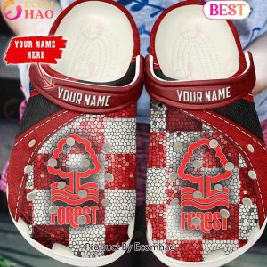 Nottingham Forest EPL Clog Shoes Glitter