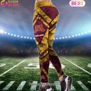 NCAA Minnesota Golden Gophers Hoodie And Leggings Custom Your Name, Football Team Clothings, Gift For Football Lovers NCAA Minnesota Golden Gophers Hoodie And Leggings Custom Your Name, Football Team Clothings, Gift For Football Lovers