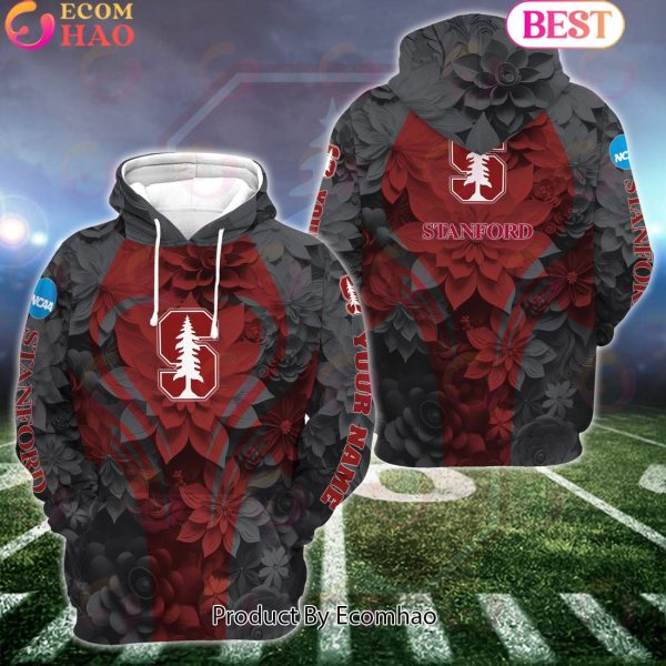 NCAA Stanford Cardinal Hoodie And Leggings Custom Your Name, Football Team Clothings, Gift For Football Lovers