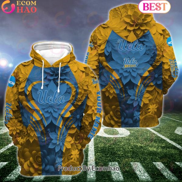 NCAA UCLA Bruins Hoodie And Leggings Custom Your Name, Football Team Clothings, Gift For Football Lovers