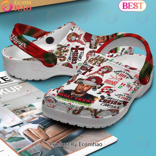 Jelly Roll Mery Drunk I’m Christmas Crocs
