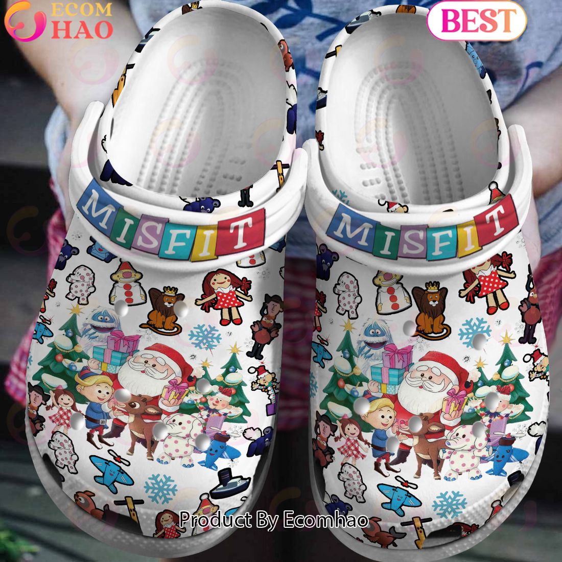 Misfit Christmas Crocs