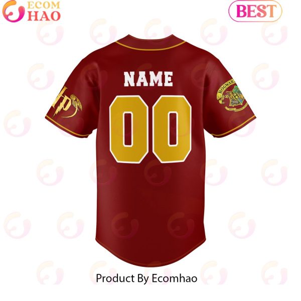 Harry Potter Gryffindor Custom Baseball Jersey