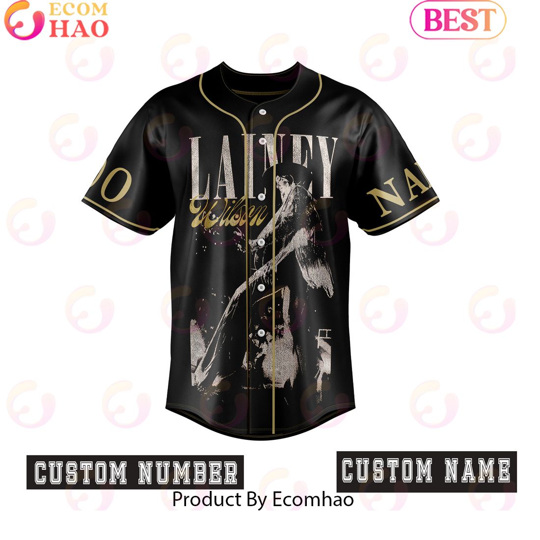 Lainey Wilson Cool Again Tour Custom Baseball Jersey