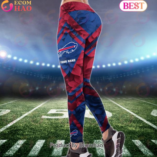 NFL Buffalo Bills Special Flowers Design Hoodie And Leggings