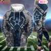 NFL Cleveland Browns Special Flowers Design Hoodie And Leggings
