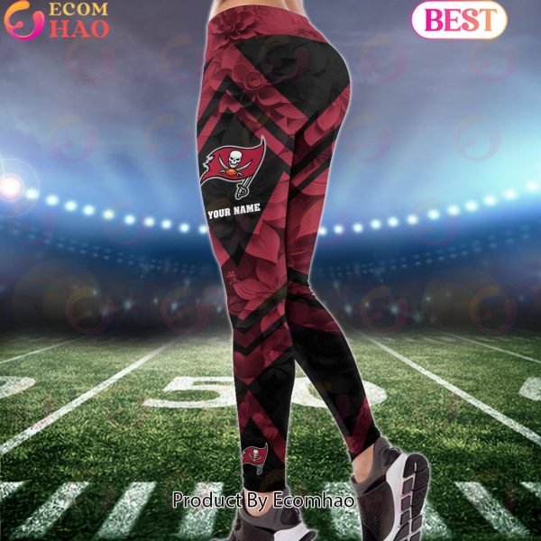 NFL Tampa Bay Buccaneers Special Flowers Design Hoodie And Leggings