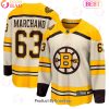 NHL Boston Bruins Brad Marchand Fanatics Branded White 100th Anniversary Premier Breakaway Player Hockey Jersey