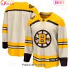 NHL Boston Bruins Fanatics Branded Black 100th Anniversary Premier Breakaway Hockey Jersey NHL Boston Bruins Fanatics Branded Black 100th Anniversary Premier Breakaway Hockey Jersey