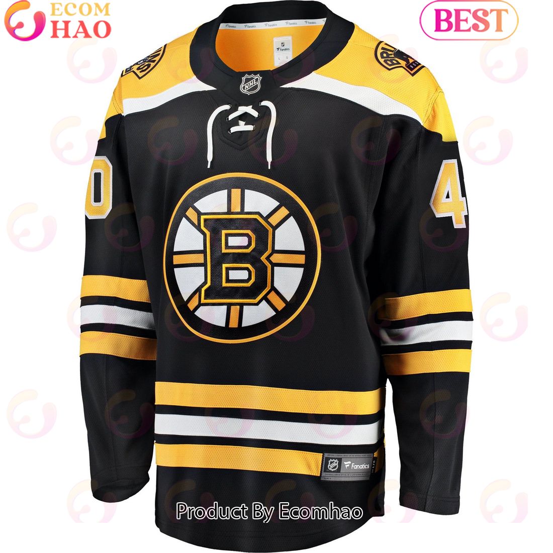 NHL Boston Bruins Tuukka Rask Fanatics Branded Black Breakaway Home Hockey Jersey