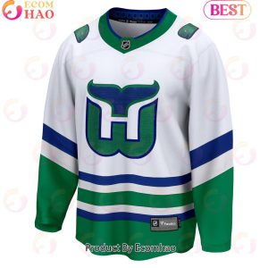 NHL Carolina Hurricanes Fanatics Branded White Whalers Premier Breakaway Hockey Jersey