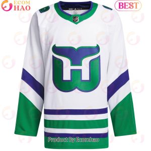 NHL Carolina Hurricanes White Whalers Primegreen Authentic Hockey Jersey