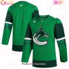 NHL Vancouver Canucks Kelly Green St. Patrick’s Day Authentic Custom Hockey Jersey NHL Vancouver Canucks Kelly Green St. Patrick’s Day Authentic Custom Hockey Jersey