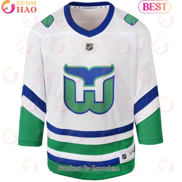 Preschool Carolina Hurricanes White Whalers Replica Hockey Jersey