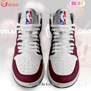 Custom Your Name NBA Cleveland Cavaliers Air Jordan 1 Sneakers