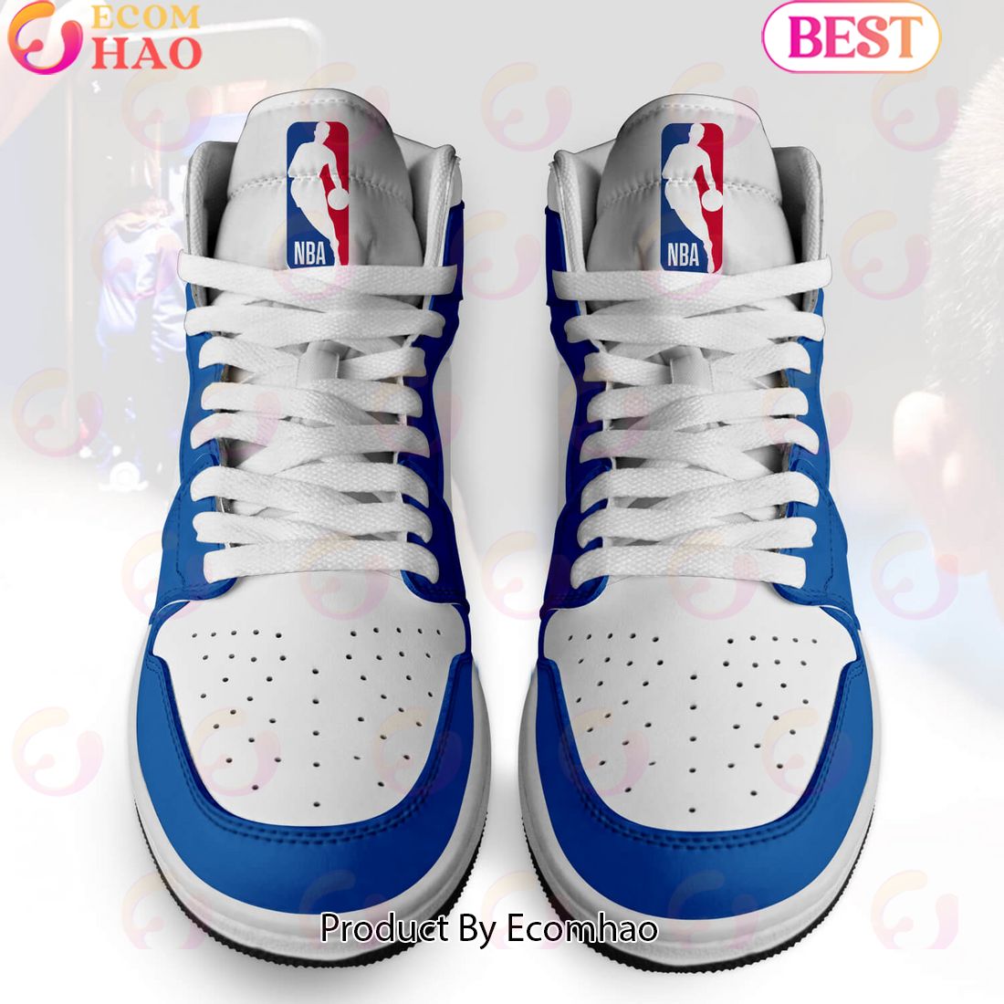 Custom Your Name NBA Dallas Mavericks Air Jordan 1 Sneakers