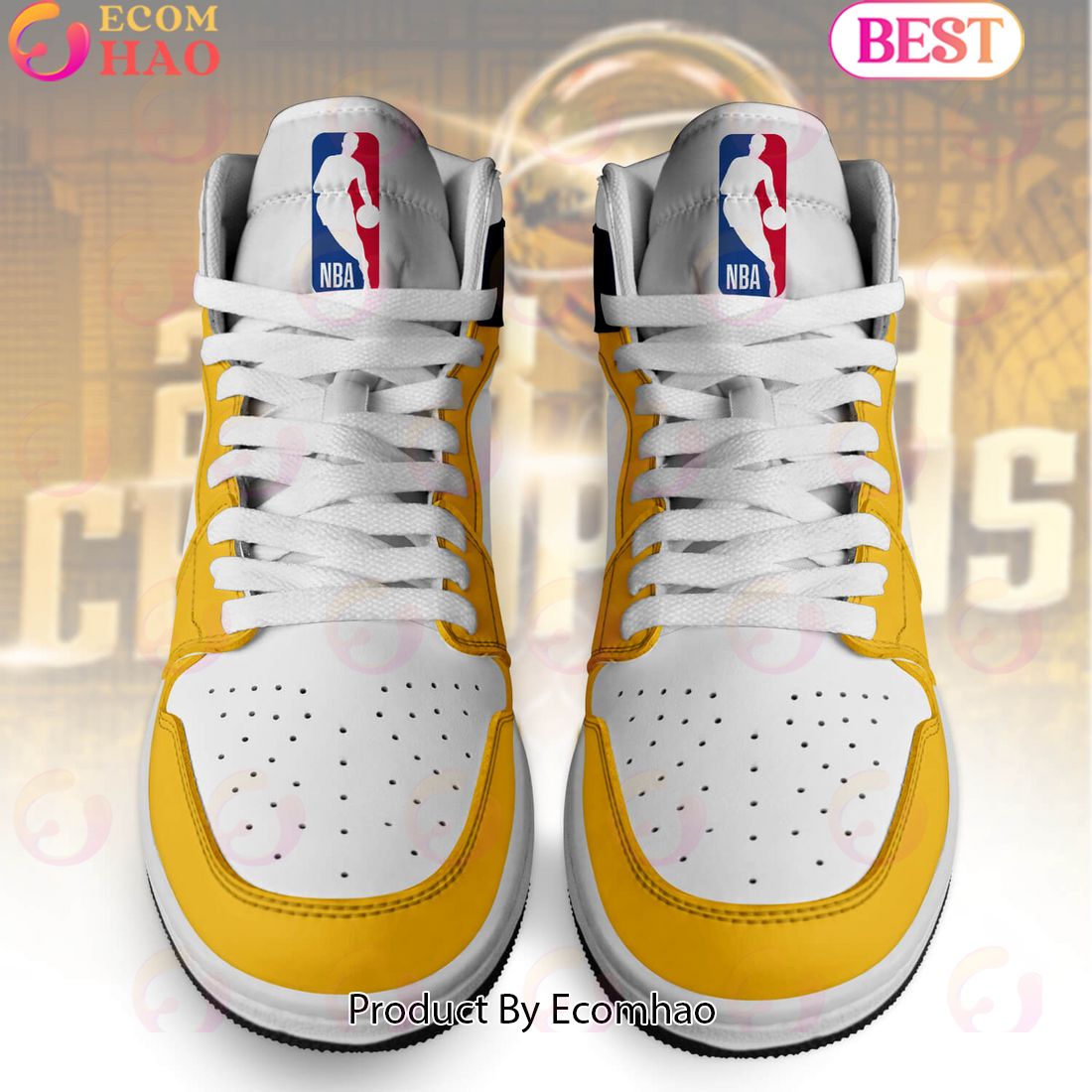 Custom Your Name NBA Denver Nuggets Air Jordan 1 Sneakers