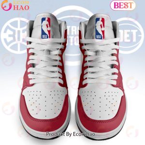 Custom Your Name NBA Detroit Pistons Air Jordan 1 Sneakers