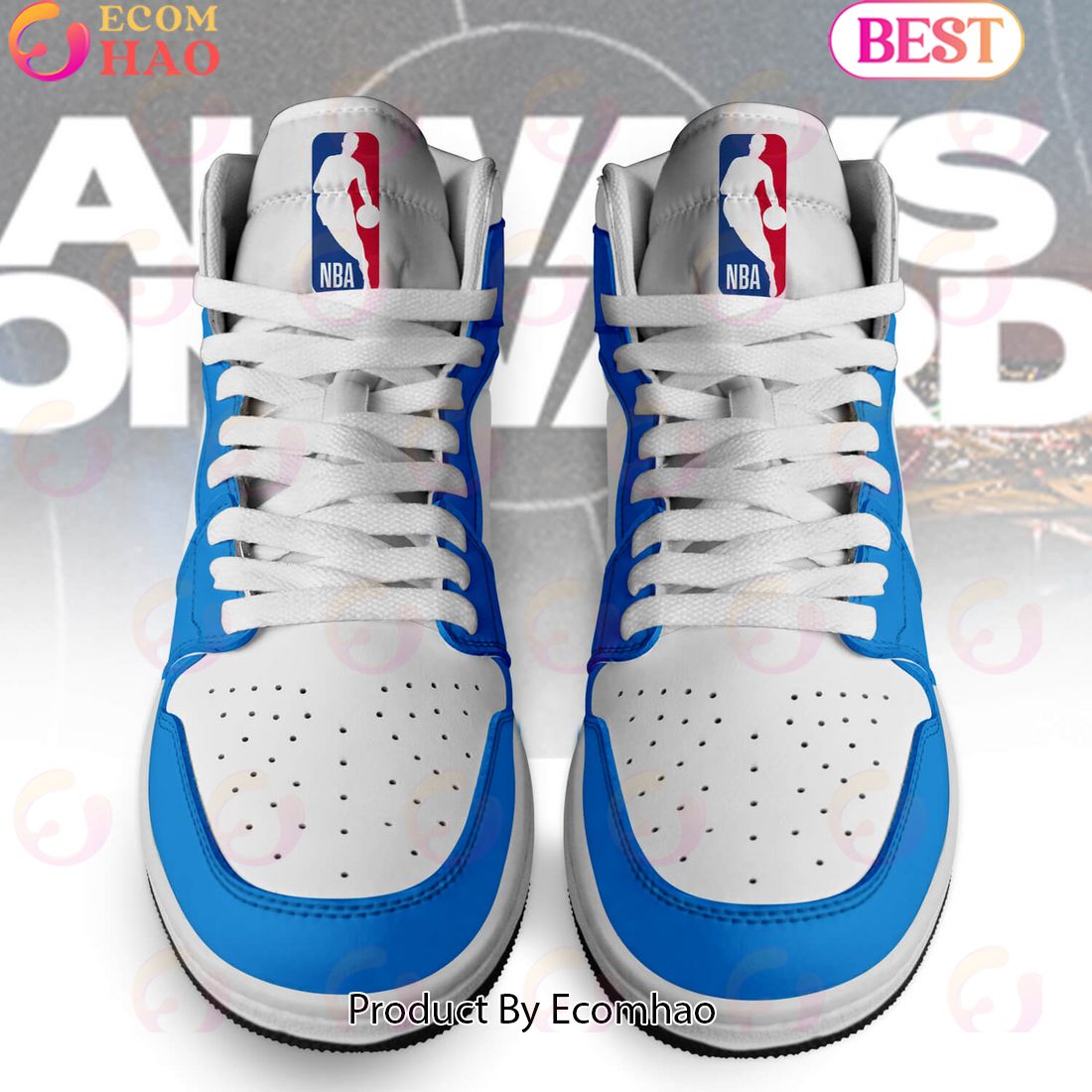 Custom Your Name NBA Oklahoma City Thunder Air Jordan 1 Sneakers