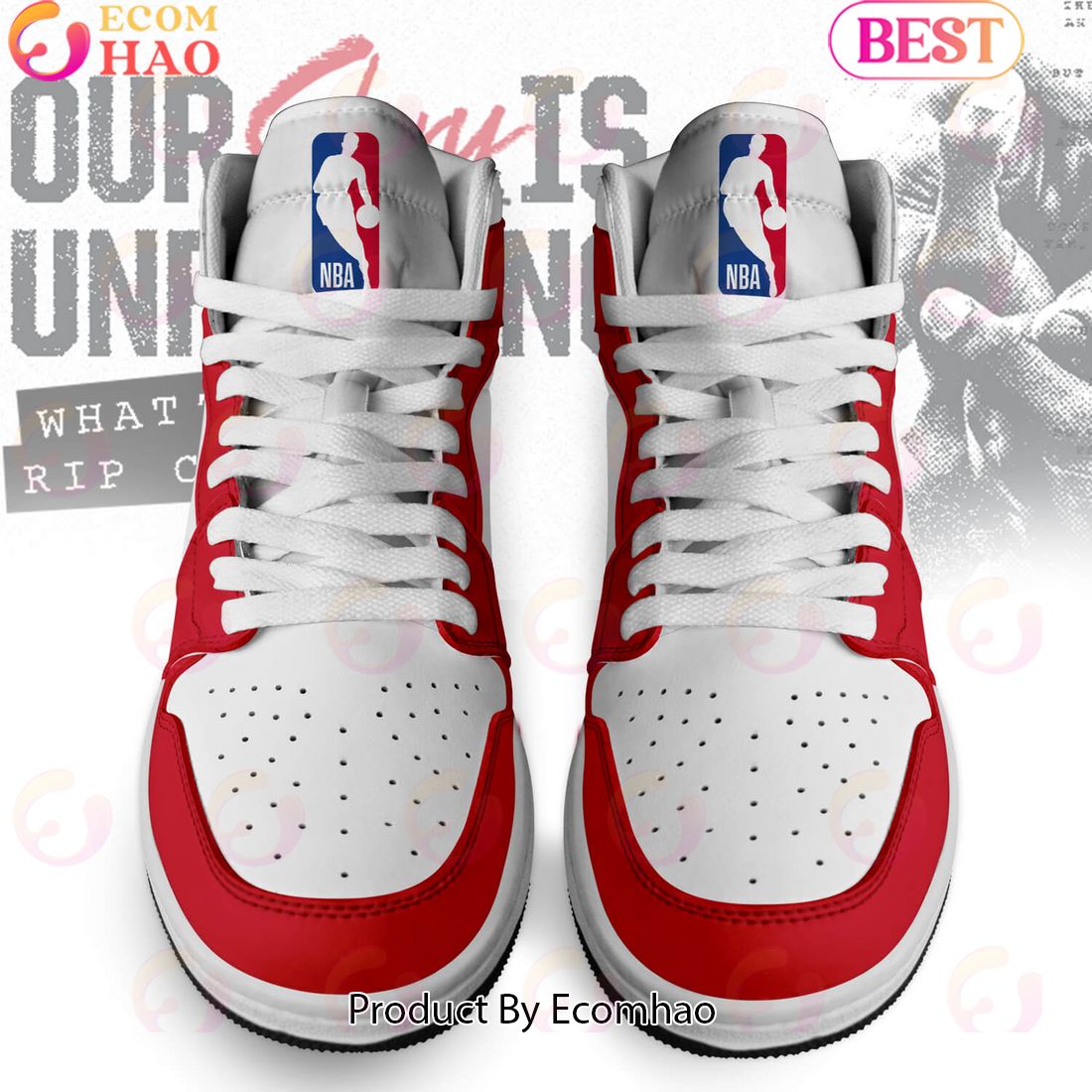 Custom Your Name NBA Portland Trail Blazers Air Jordan 1 Sneakers