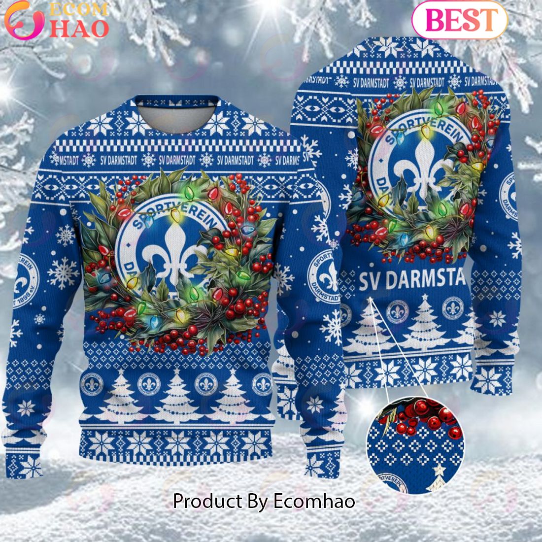 Darmstadt 98 Bundesliga Ugly Sweater