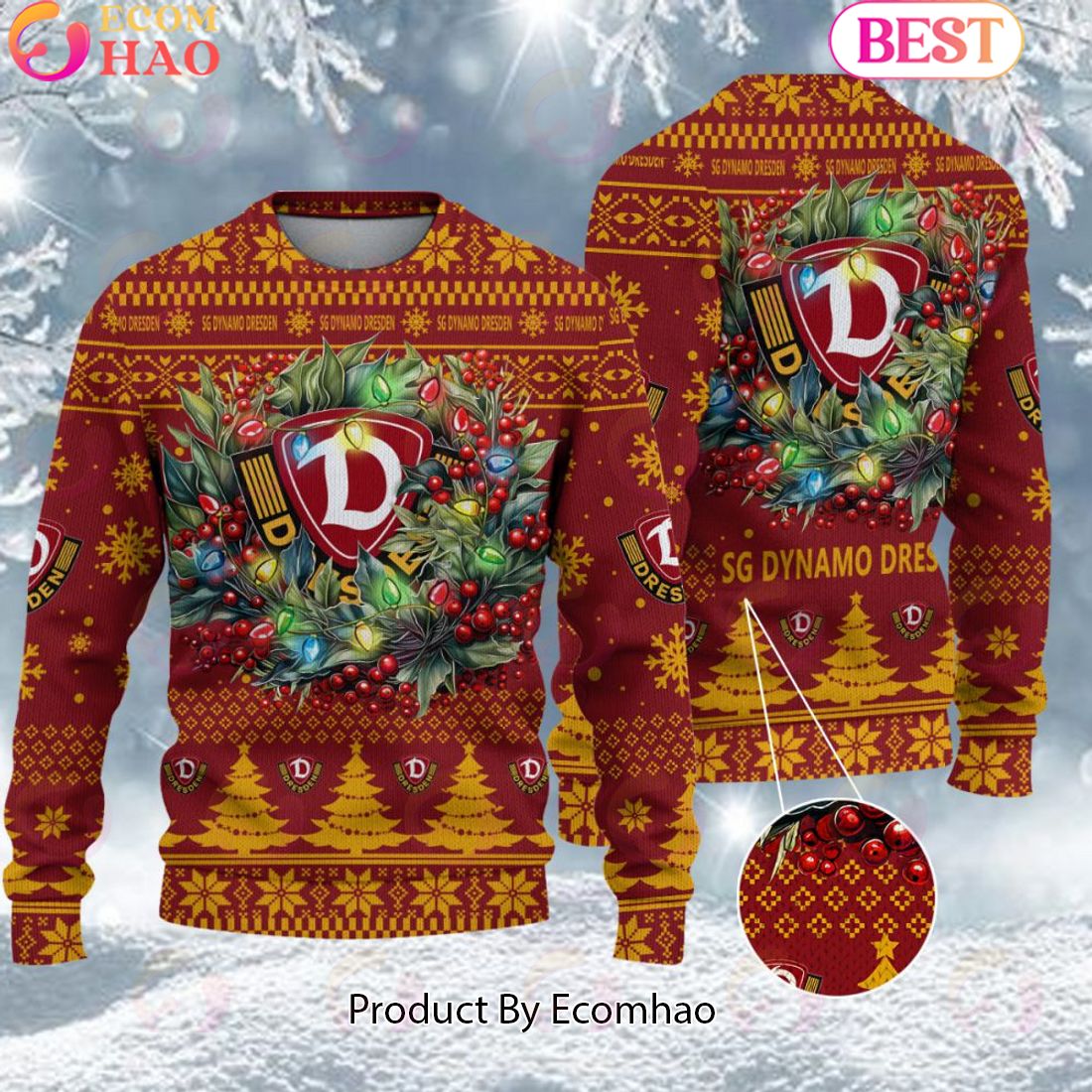 FC Bayern Munchen Bundesliga Ugly Sweater