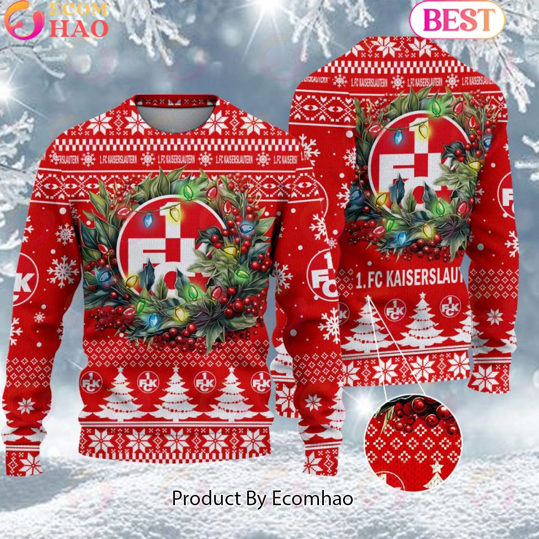 FC Nurnberg Bundesliga Ugly Sweater