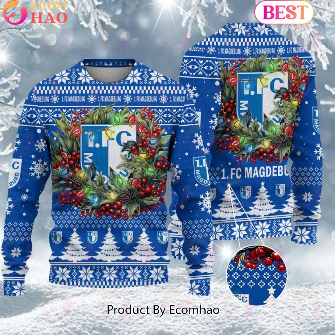 FC Kaiserslautern Bundesliga Ugly Sweater