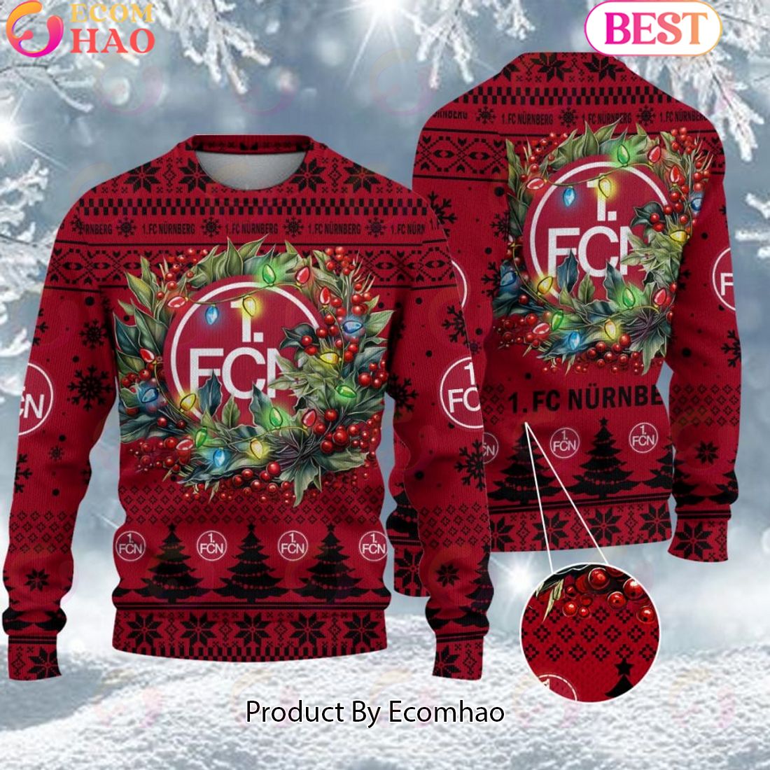 FC St. Pauli Bundesliga Ugly Sweater