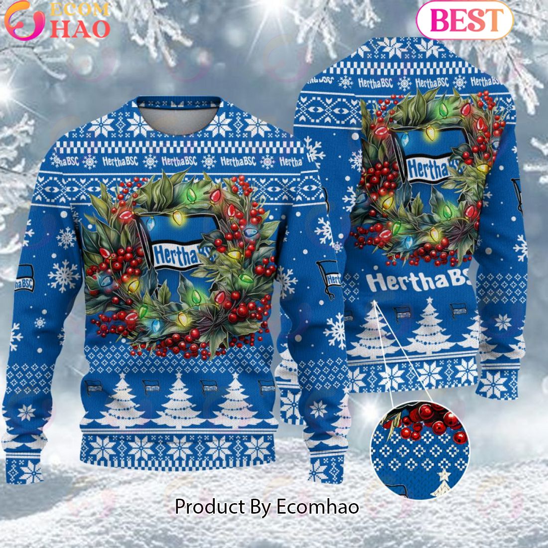 RB Leipzig Bundesliga Ugly Sweater