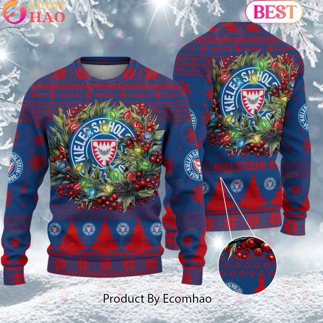 Holstein Kiel Bundesliga Ugly Sweater