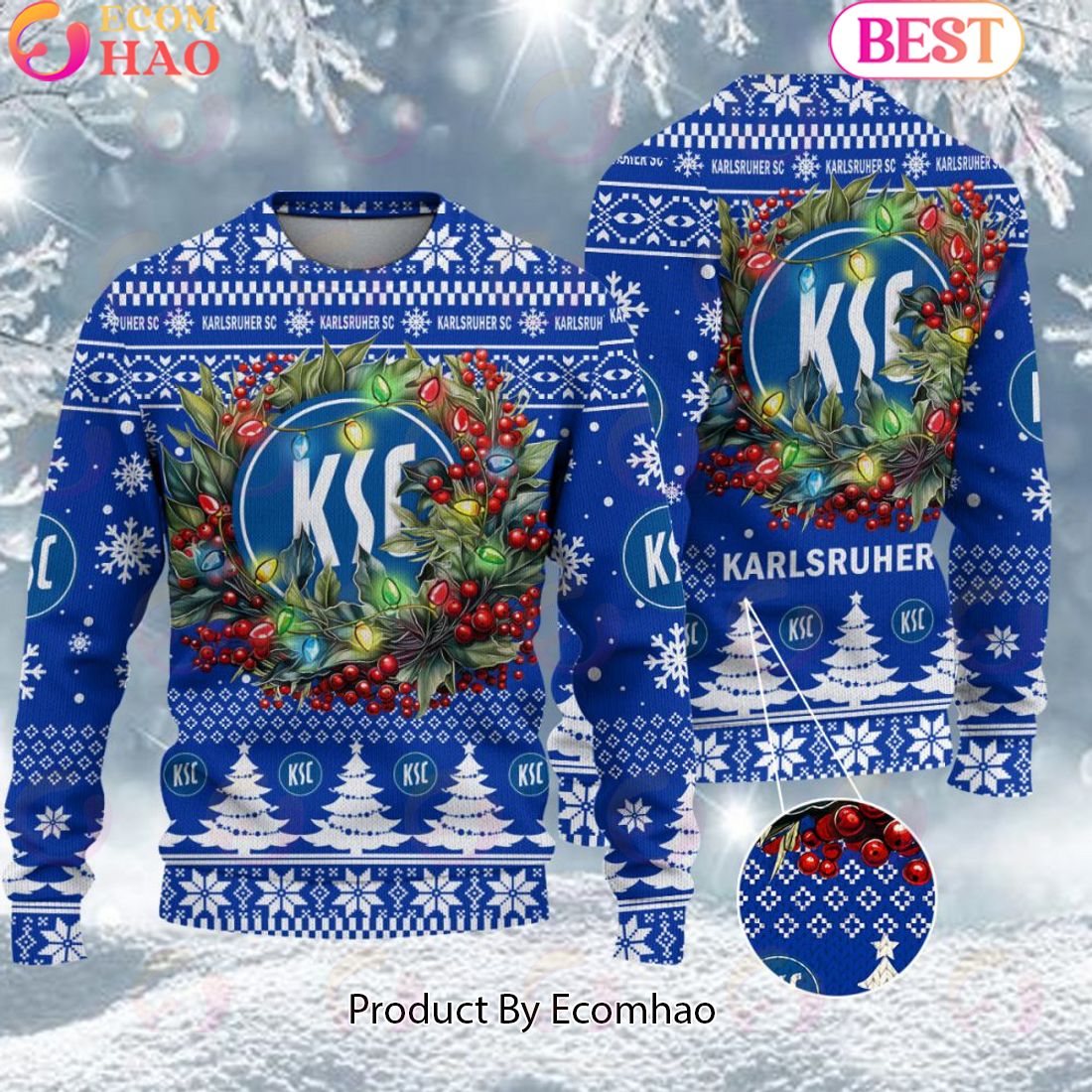 MSV Duisburg Bundesliga Ugly Sweater