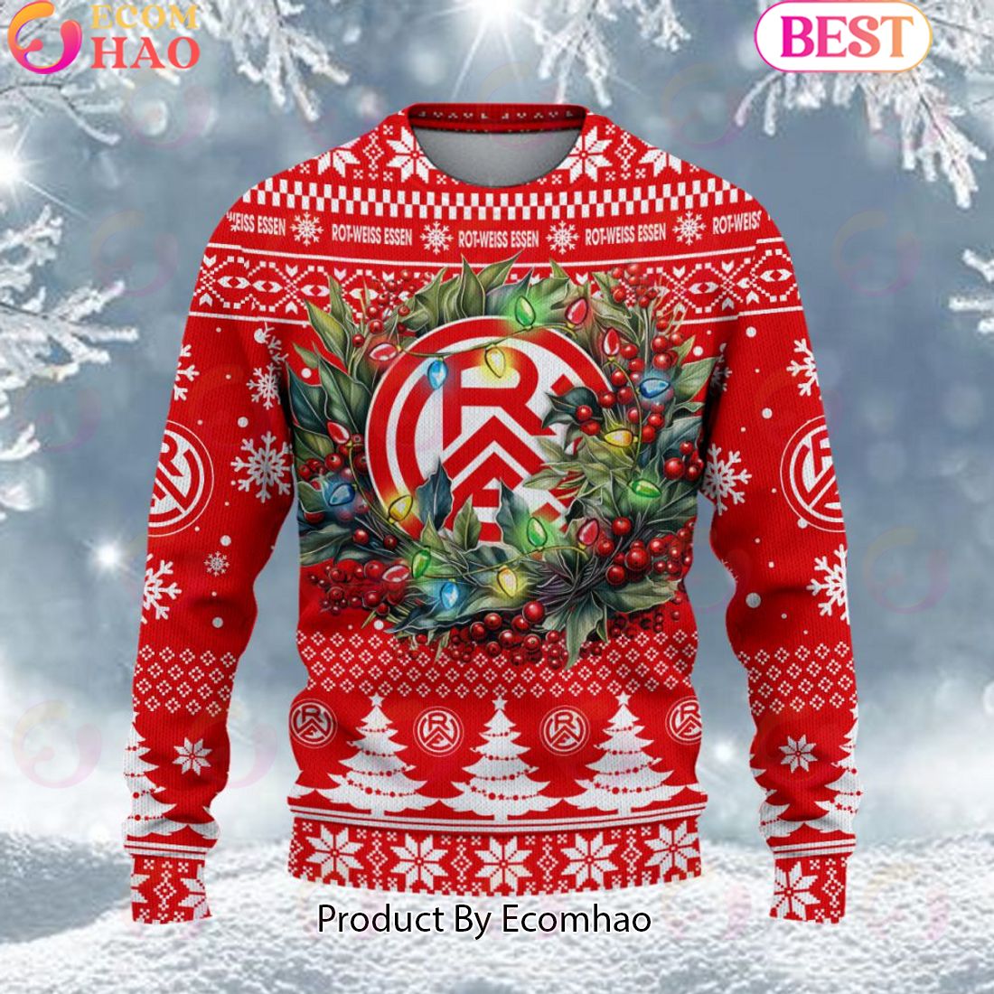 Rot-Weiss Essen e.V Bundesliga Ugly Sweater